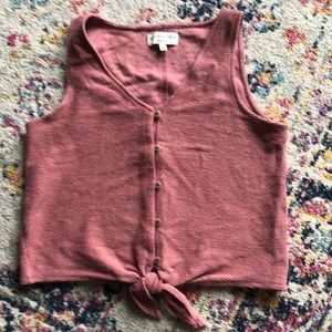 Madewell Texture & Thread size M top.
